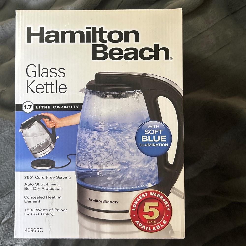 Hamilton Beach Glass Kettle